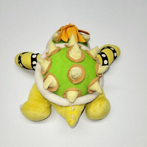 Bowser Super Mario Party 5 Hudson Soft Nintendo 2009 Plush 9" Doll Japan D356 - Picture 2 of 8